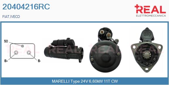 Starter 20404216RC REAL