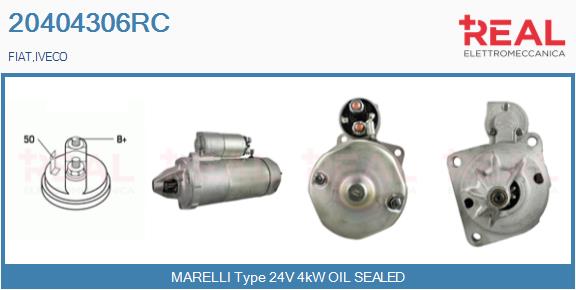 Starter 20404306RC REAL