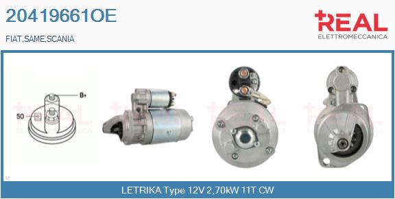 Starter 20419661OE REAL