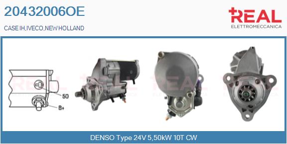 Starter 20432006OE REAL