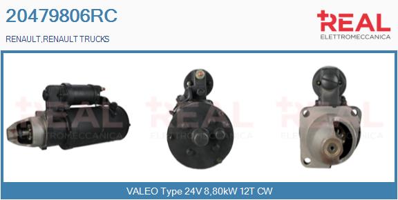 Starter 20479806RC REAL