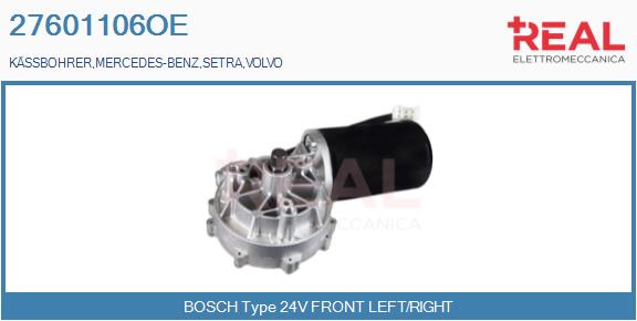 Motor stergator 27601106OE REAL