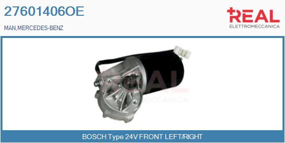 Motor stergator 27601406OE REAL