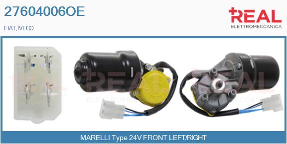 Motor stergator 27604006OE REAL