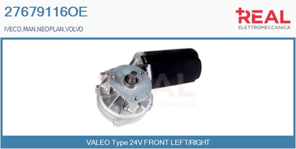 Motor stergator 27679116OE REAL