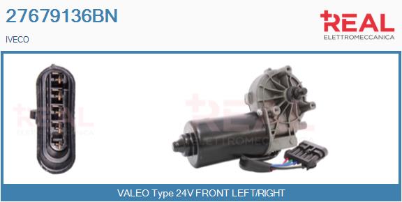 Motor stergator 27679136BN REAL