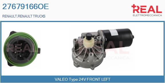 Motor stergator 27679166OE REAL