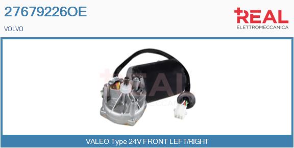 Motor stergator 27679226OE REAL