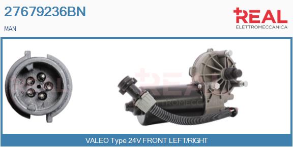 Motor stergator 27679236BN REAL