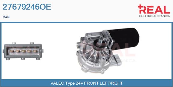 Motor stergator 27679246OE REAL