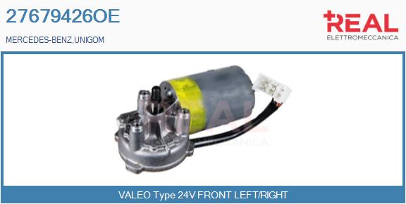 Motor stergator 27679426OE REAL
