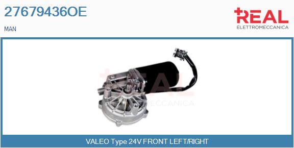 Motor stergator 27679436OE REAL