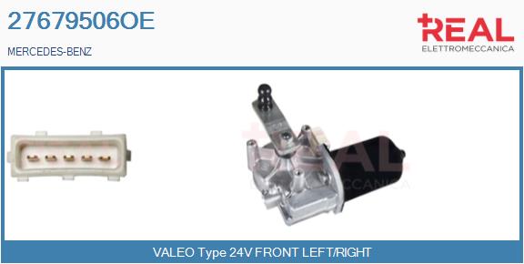 Motor stergator 27679506OE REAL
