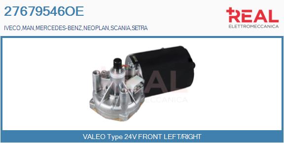 Motor stergator 27679546OE REAL
