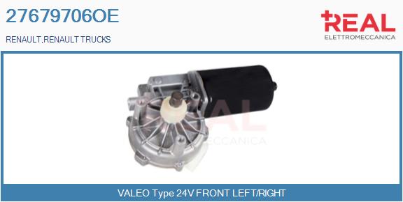 Motor stergator 27679706OE REAL