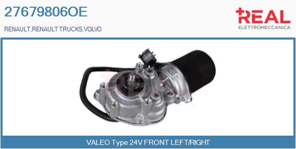 Motor stergator 27679806OE REAL