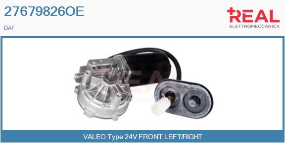Motor stergator 27679826OE REAL