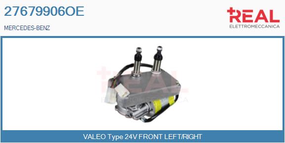 Motor stergator 27679906OE REAL
