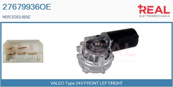 Motor stergator 27679936OE REAL