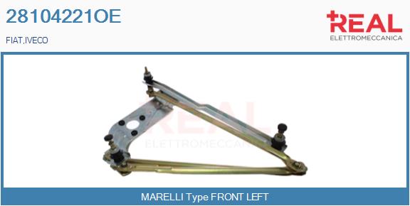 Legaturi stergator parbriz 28104221OE REAL