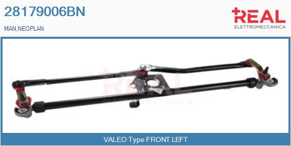 Legaturi stergator parbriz 28179006BN REAL