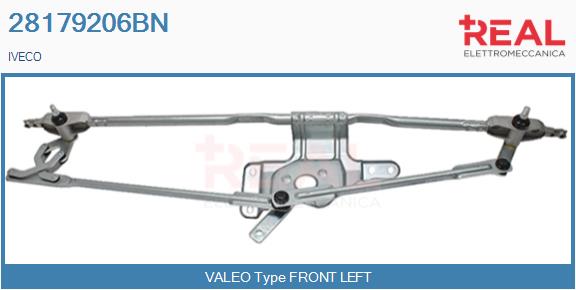 Legaturi stergator parbriz 28179206BN REAL