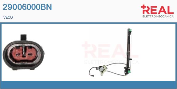 Mecanism actionare geam 29006000BN REAL