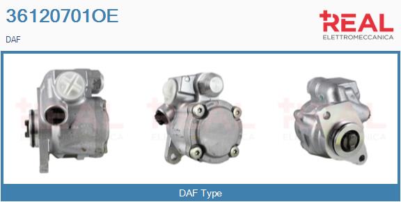 Pompa hidraulica, sistem de directie 36120701OE REAL