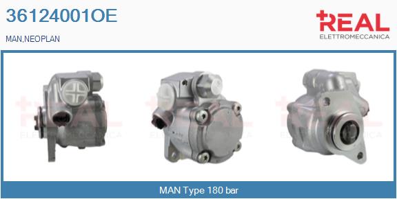 Pompa hidraulica, sistem de directie 36124001OE REAL