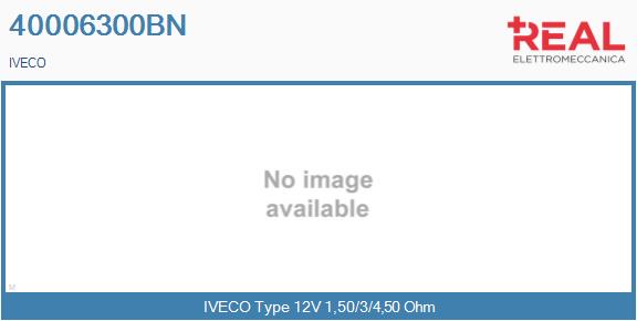 Rezistor, ventilator habitaclu 40006300BN REAL