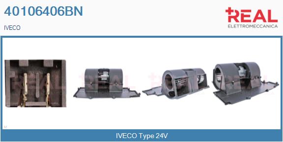 Ventilator, habitaclu 40106406BN REAL