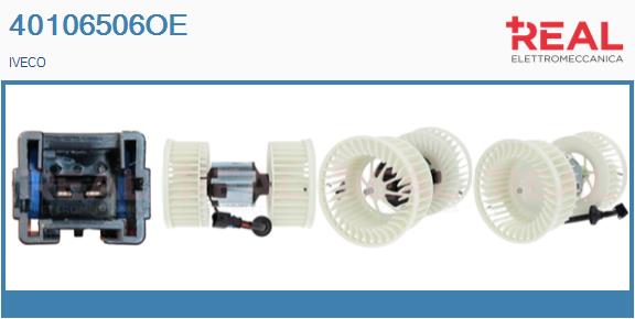 Ventilator, habitaclu 40106506OE REAL