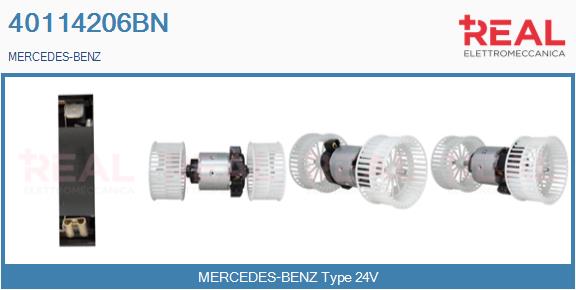 Ventilator, habitaclu 40114206BN REAL