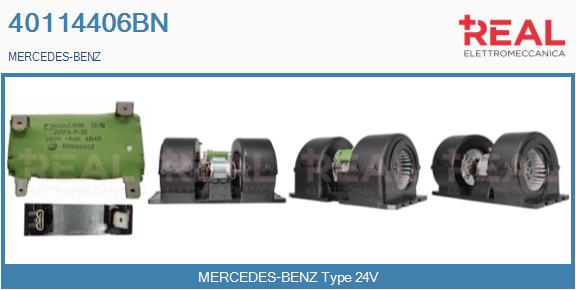 Ventilator, habitaclu 40114406BN REAL