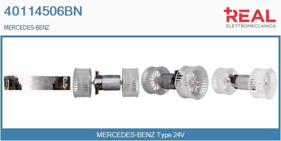 Ventilator, habitaclu 40114506BN REAL