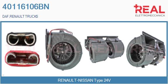 Ventilator, habitaclu 40116106BN REAL