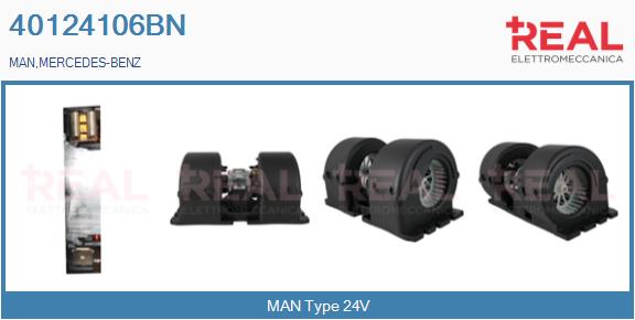 Ventilator, habitaclu 40124106BN REAL
