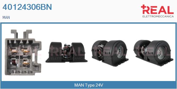 Ventilator, habitaclu 40124306BN REAL