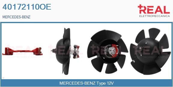 Ventilator, habitaclu 40172110OE REAL
