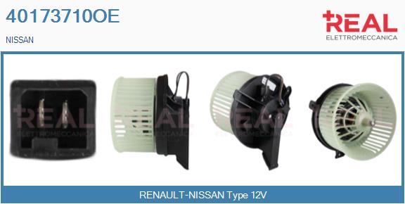 Ventilator, habitaclu 40173710OE REAL