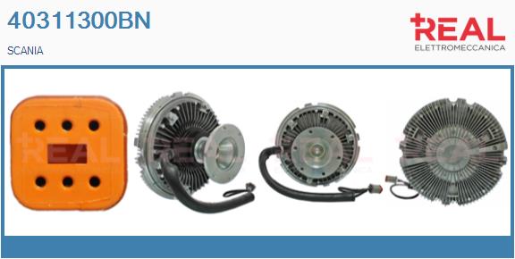 Cupla, ventilator radiator 40311300BN REAL