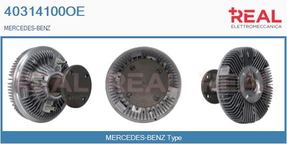 Cupla, ventilator radiator 40314100OE REAL