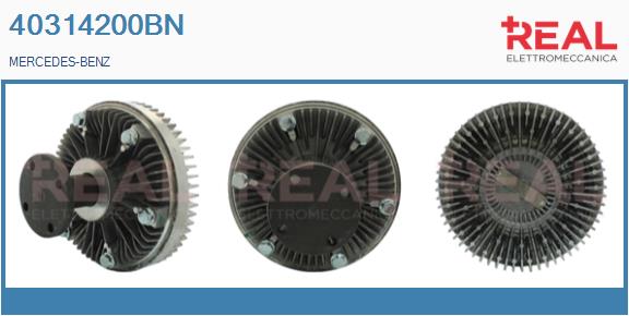 Cupla, ventilator radiator 40314200BN REAL
