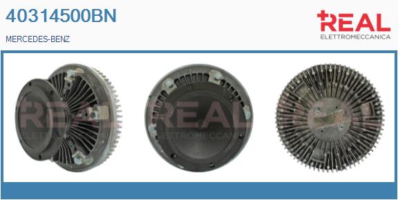 Cupla, ventilator radiator 40314500BN REAL