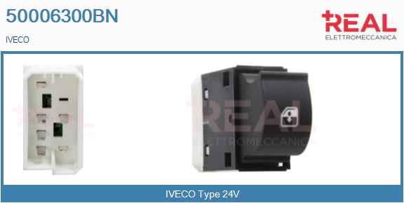 Comutator,macara geam 50006300BN REAL