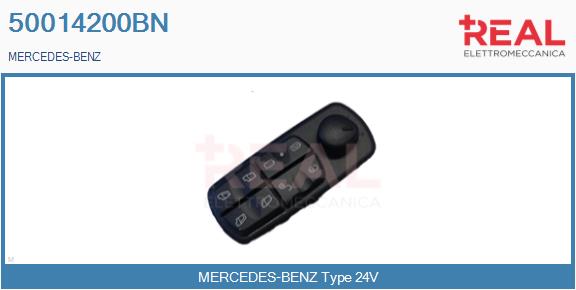 Comutator,macara geam 50014200BN REAL