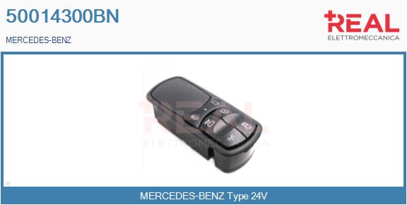 Comutator,macara geam 50014300BN REAL