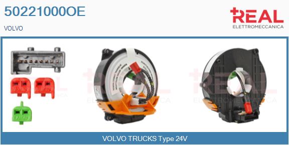 Arc spirala, Airbag 50221000OE REAL