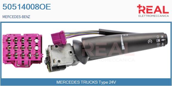 Intrerupator, control automat al vitezei 50514008OE REAL