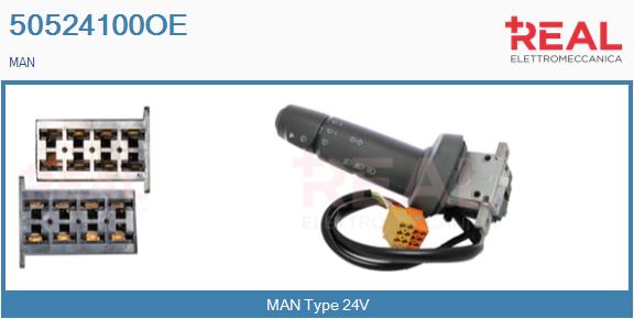 Comutator coloana directie 50524100OE REAL